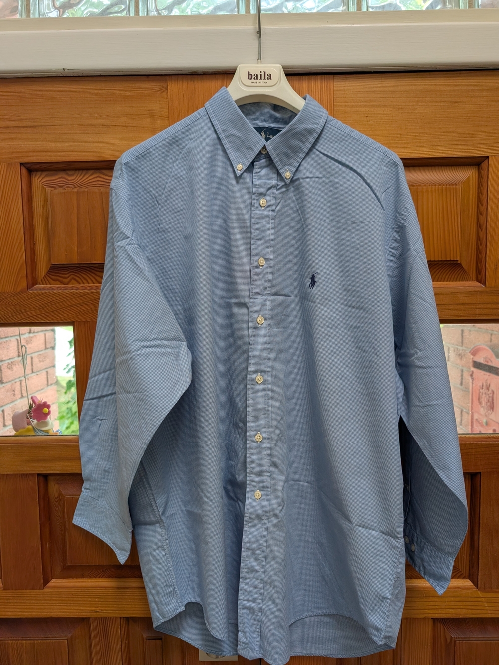 Ralph Lauren Light Blue Button-Down Oxford Shirt